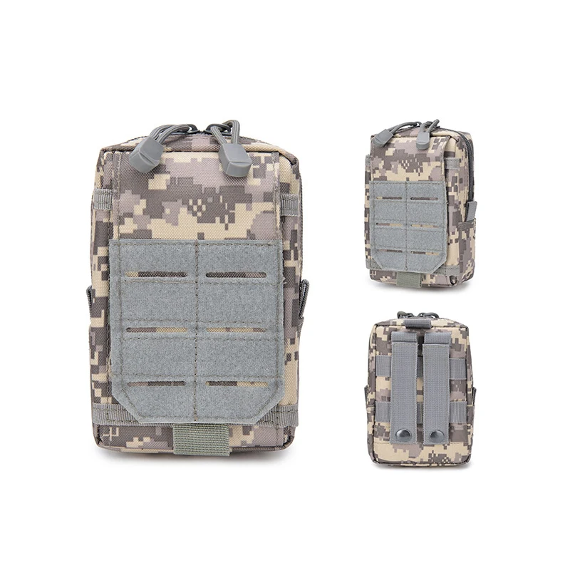 Hombres Táctico Molle Bolso Exterior Teléfono Móvil Cinturón Cintura Bolsa EDC Herramienta Bolsa de Caza - Imagen 11 de 12