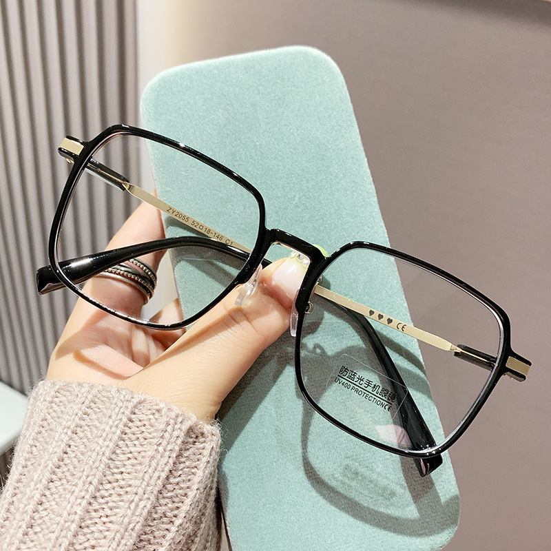 Square Myopia Nearsighted Glasses For Men Women Oversize Ultralight Glasses New - Picture 26 of 26