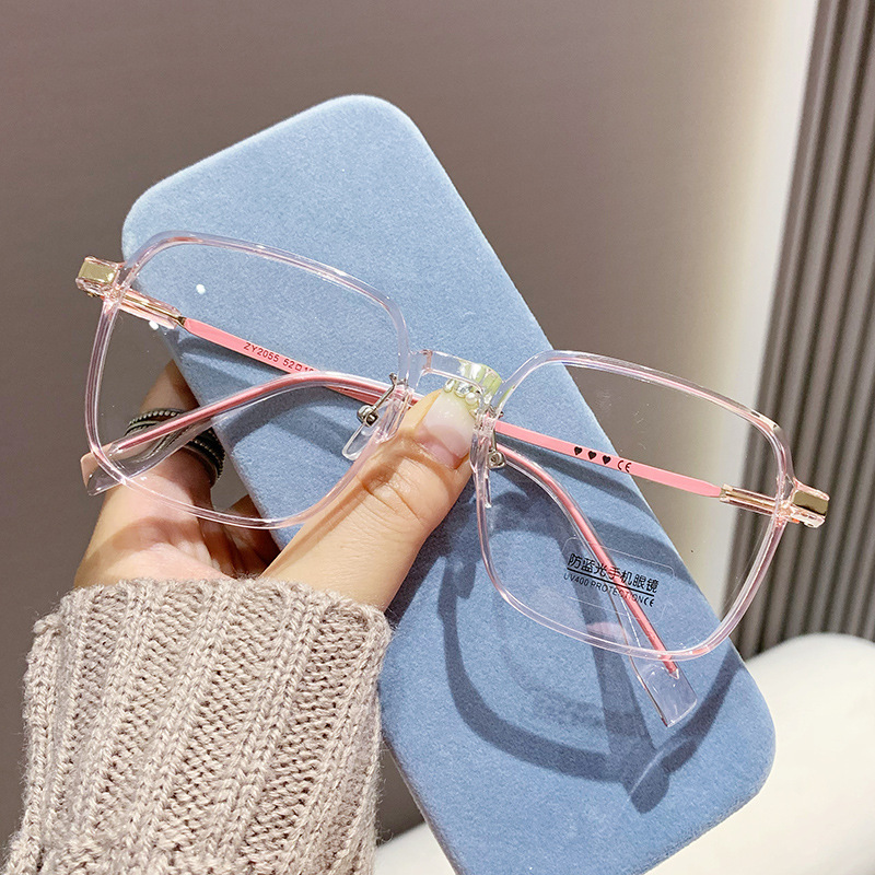Square Myopia Nearsighted Glasses For Men Women Oversize Ultralight Glasses New - Picture 23 of 26