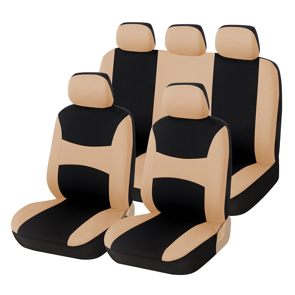 Auto Seat Covers for Car Truck Suv Van Interior - Universal Protectors Polyester