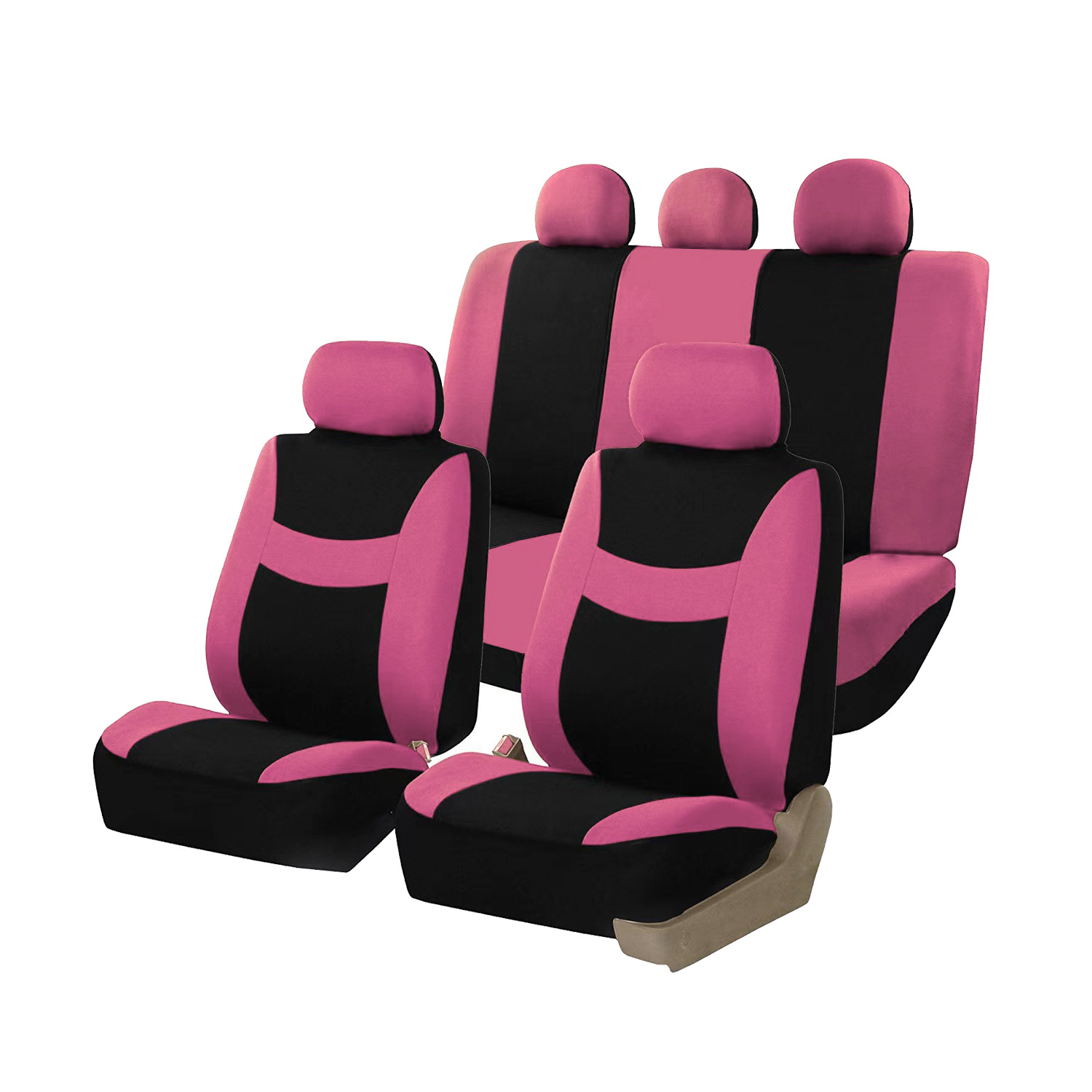 Auto Seat Covers for Car Truck Suv Van Interior - Universal Protectors Polyester