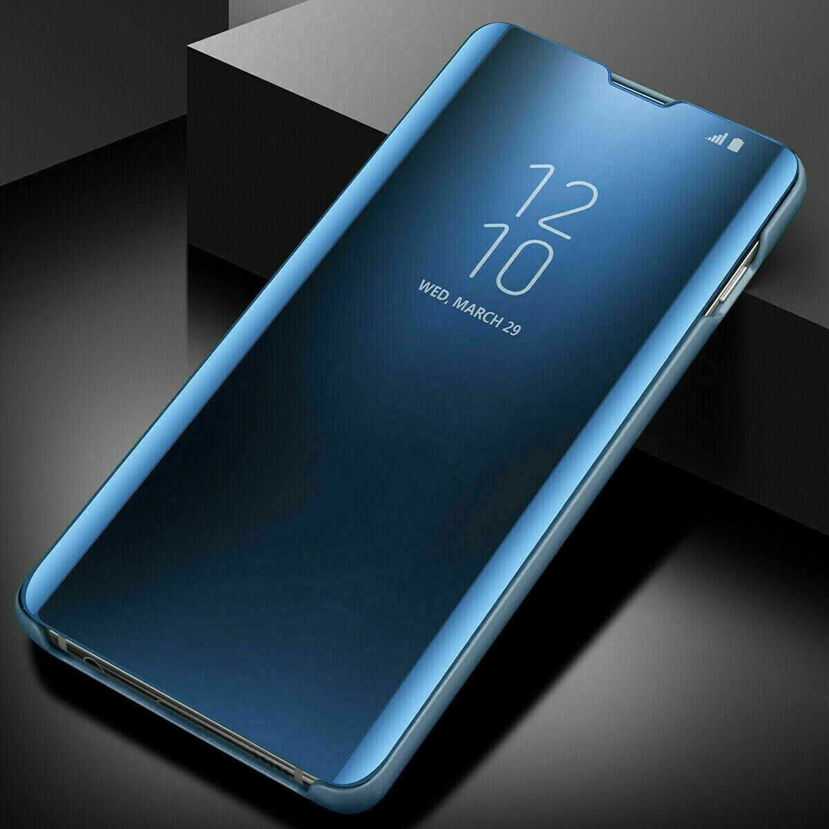 Clear S-View Mirror Flip Case For Samsung Galaxy S22 Ultra S21/20/S10/S9+Note8 - Picture 27 of 29