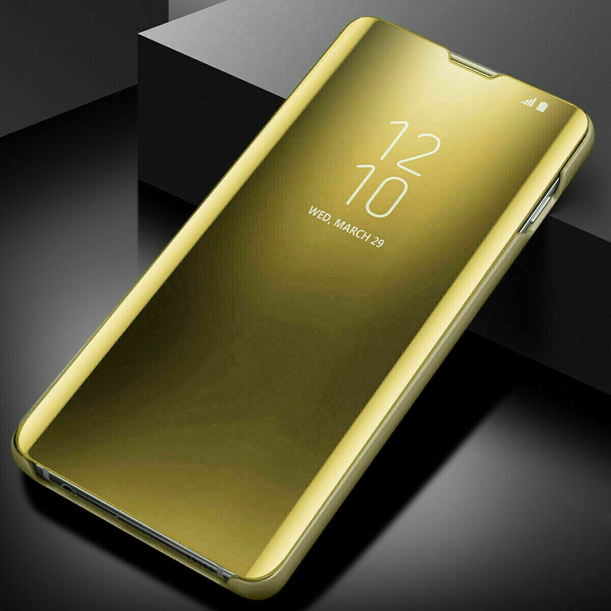 Clear S-View Mirror Flip Case For Samsung Galaxy S22 Ultra S21/20/S10/S9+Note8 - Picture 24 of 29