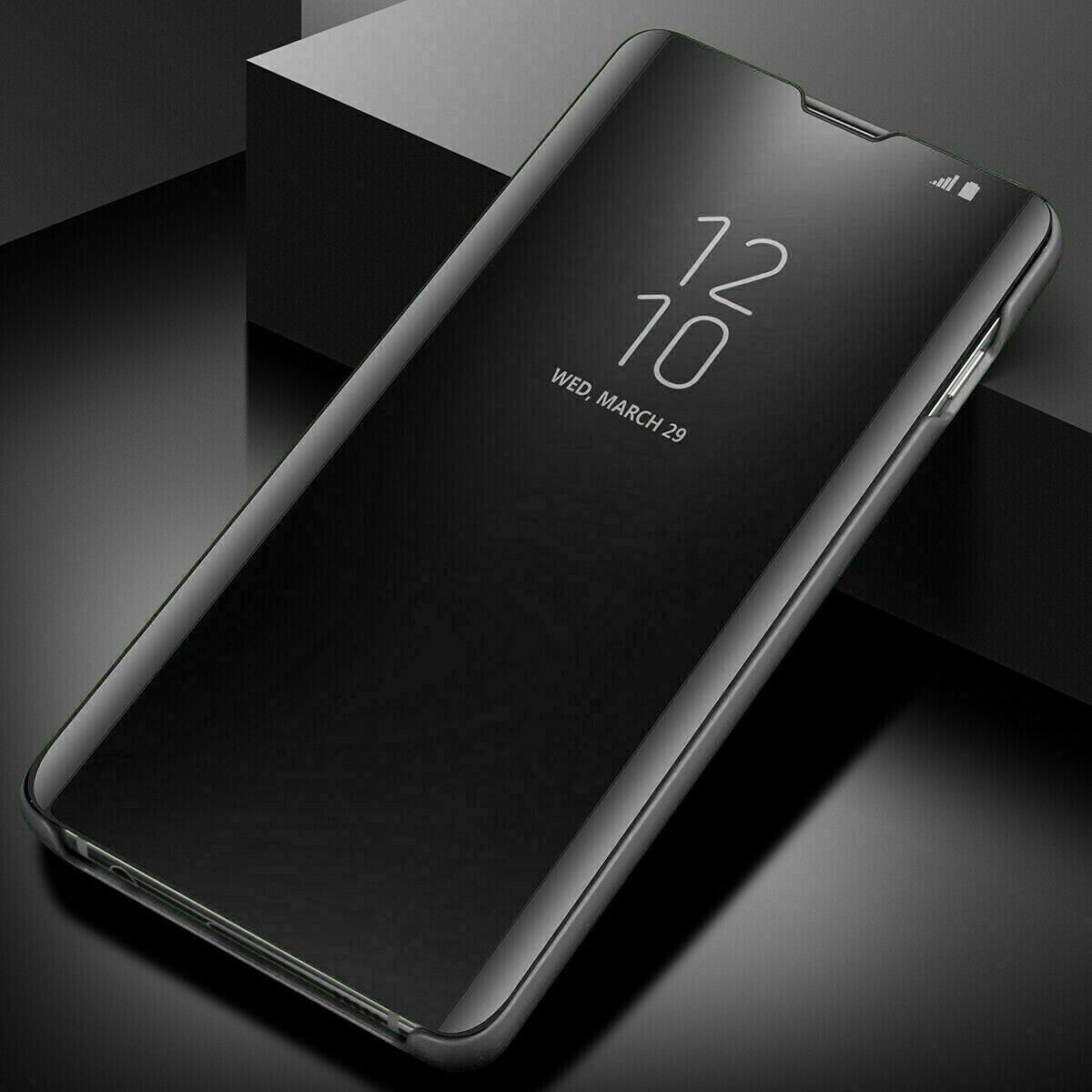 Clear S-View Mirror Flip Case For Samsung Galaxy S22 Ultra S21/20/S10/S9+Note8 - Picture 25 of 29