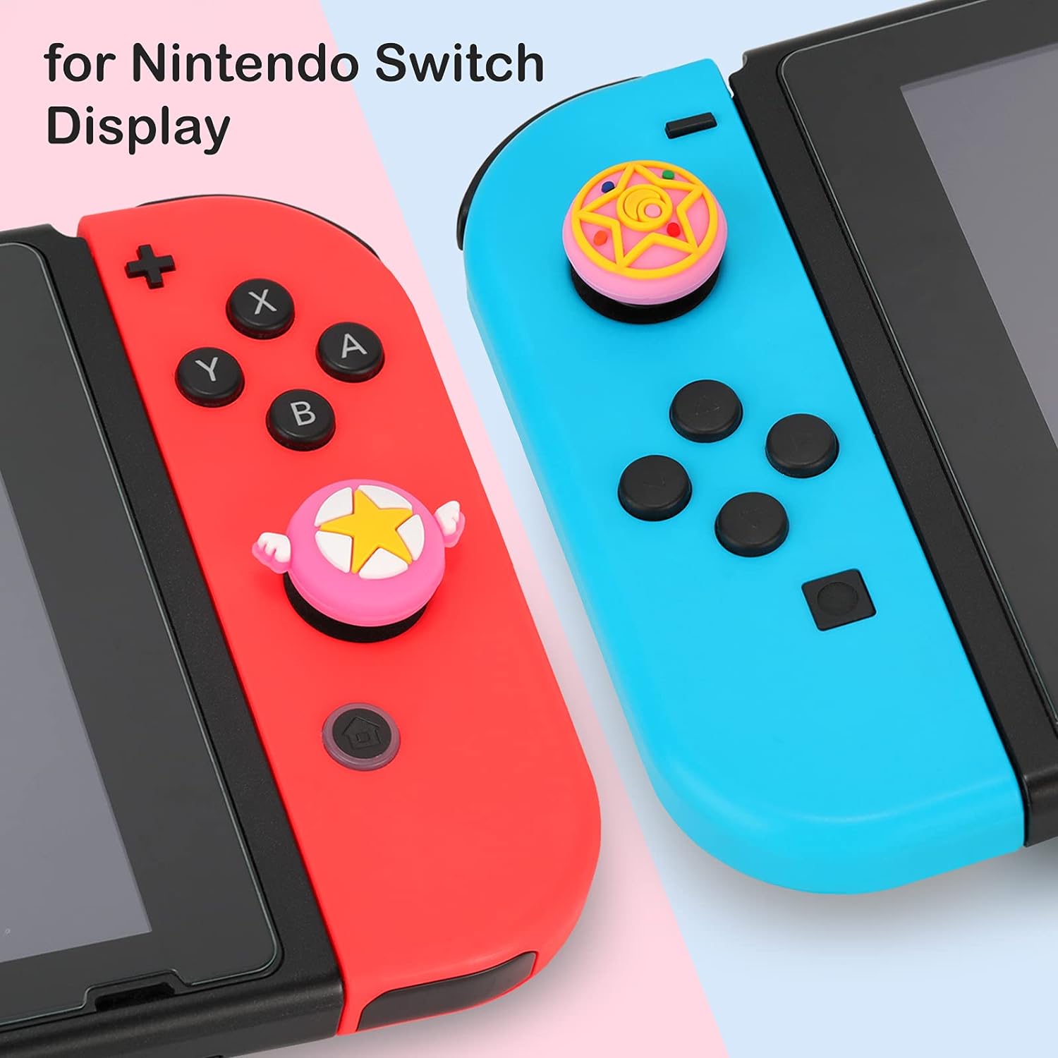 Thumb Grip Caps for Nintendo Switch/Lite/OLED, Joy-Stick Button Stick Cover Cap - Picture 10 of 21
