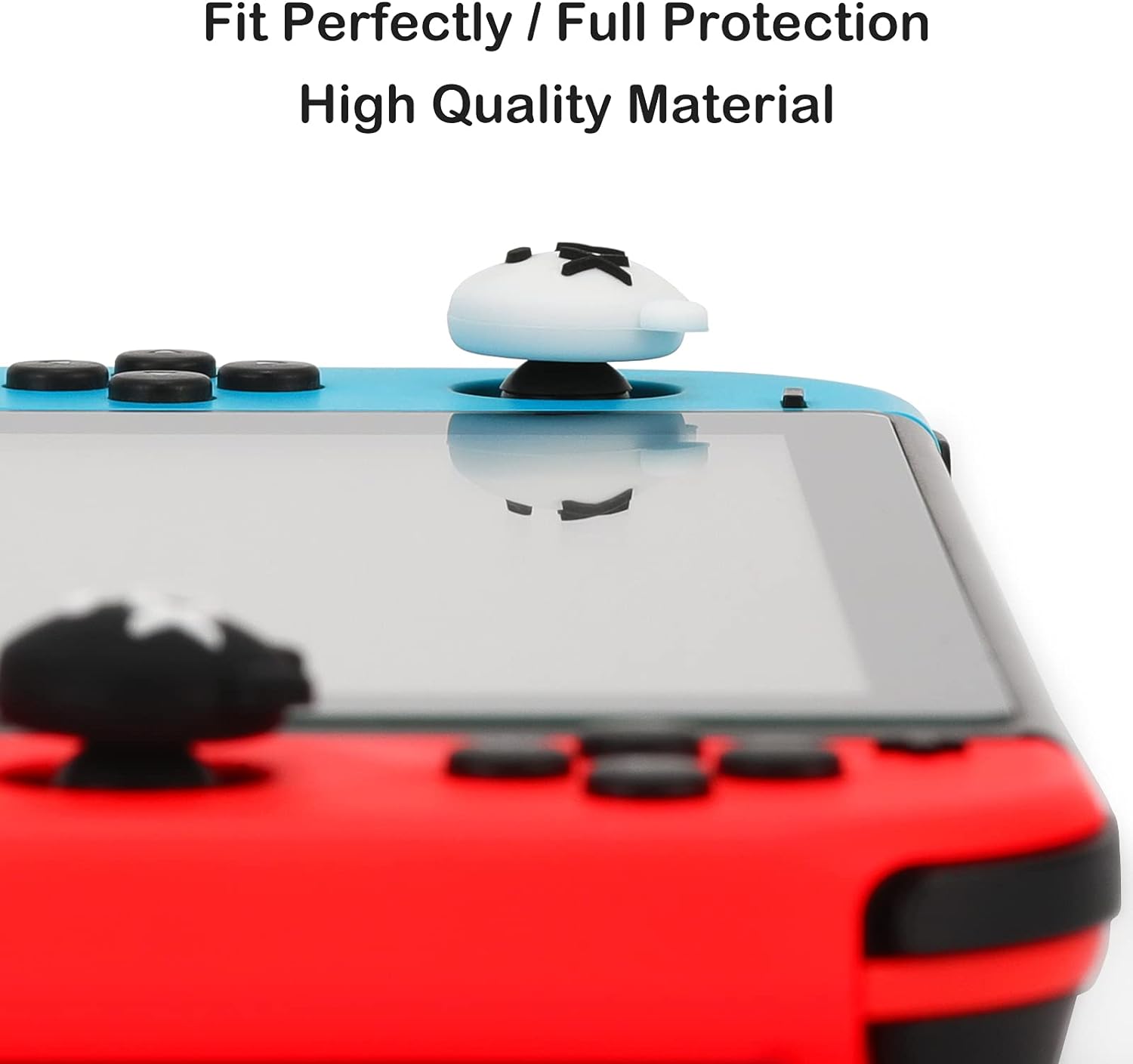Thumb Grip Caps for Nintendo Switch/Lite/OLED, Joy-Stick Button Stick Cover Cap - Picture 19 of 21