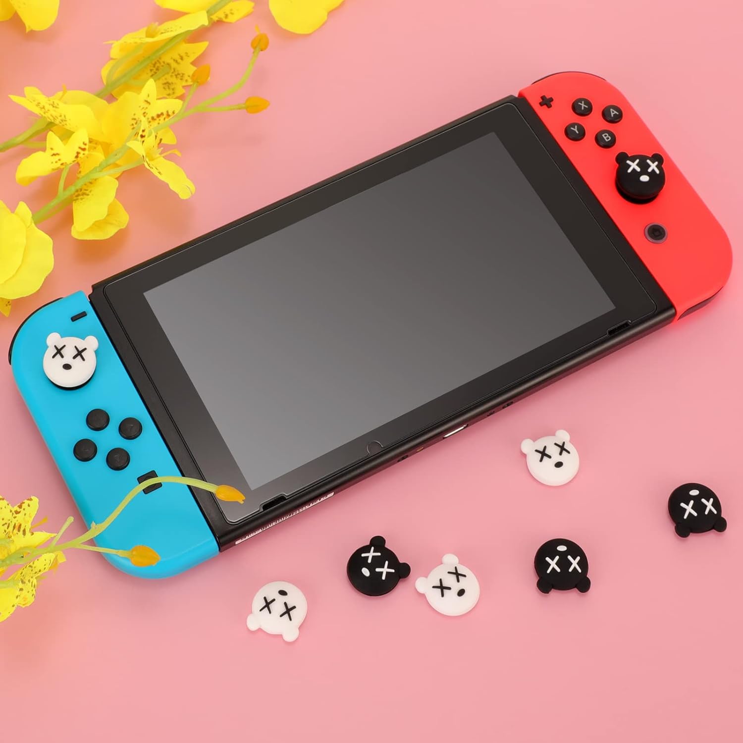 Thumb Grip Caps for Nintendo Switch/Lite/OLED, Joy-Stick Button Stick Cover Cap - Picture 20 of 21