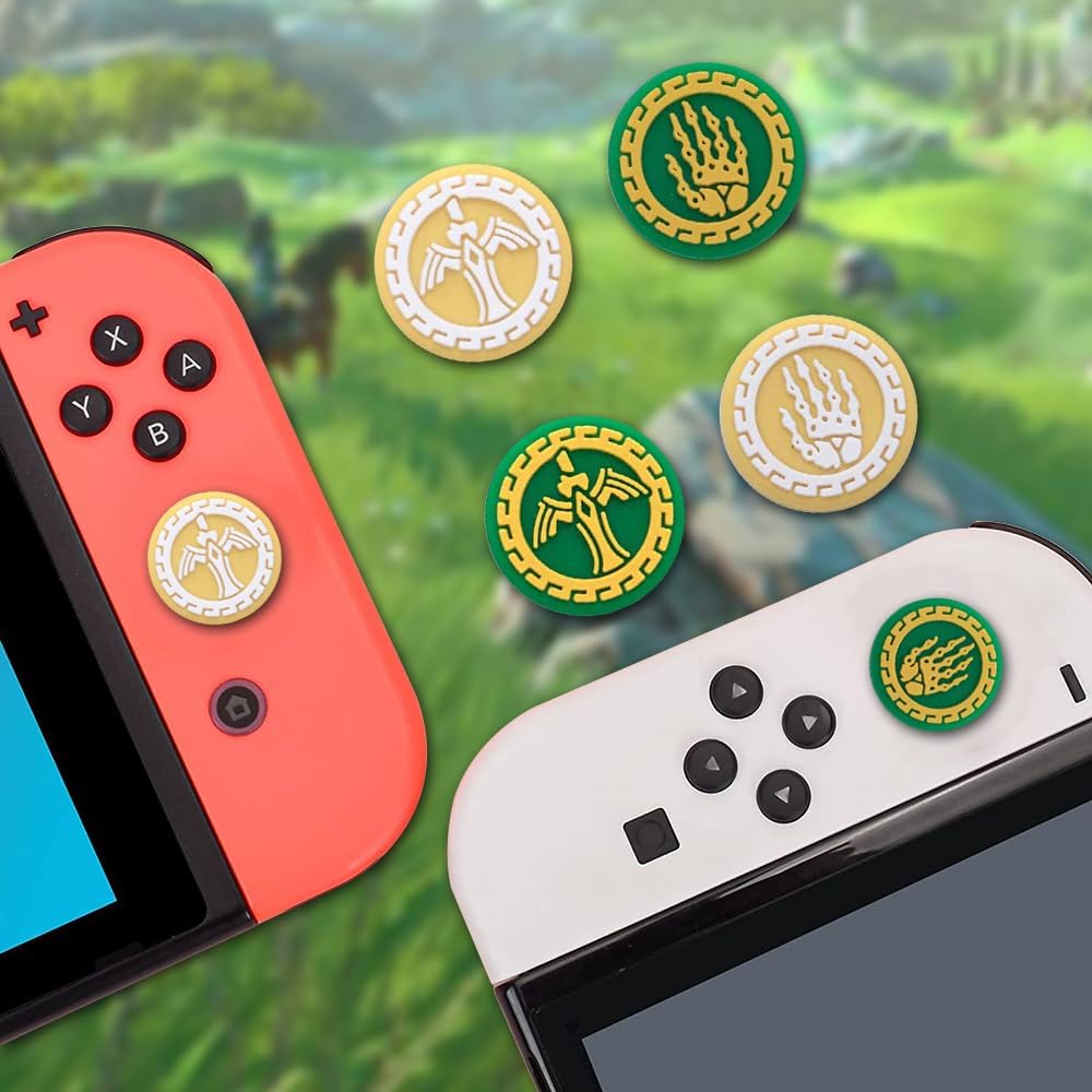 4 PCS Thumb Grips Caps, Cute Joystick Caps for Switch/Lite/OLED - Picture 8 of 22