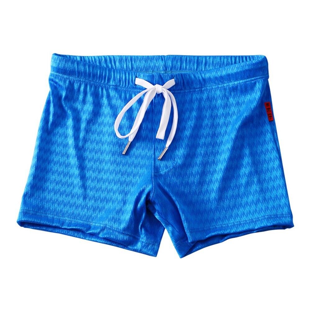 Swimwear Mens Swim Shorts Big Pouch-Cup Bikini Boxers Briefs Pants Sports Summer