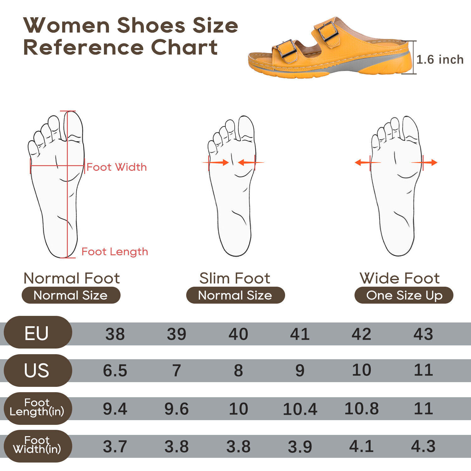 Low-Wedge Women Orthopedic Sandals Casual Flat Shoes Flip Flops Ladies Slippers - Picture 26 of 33