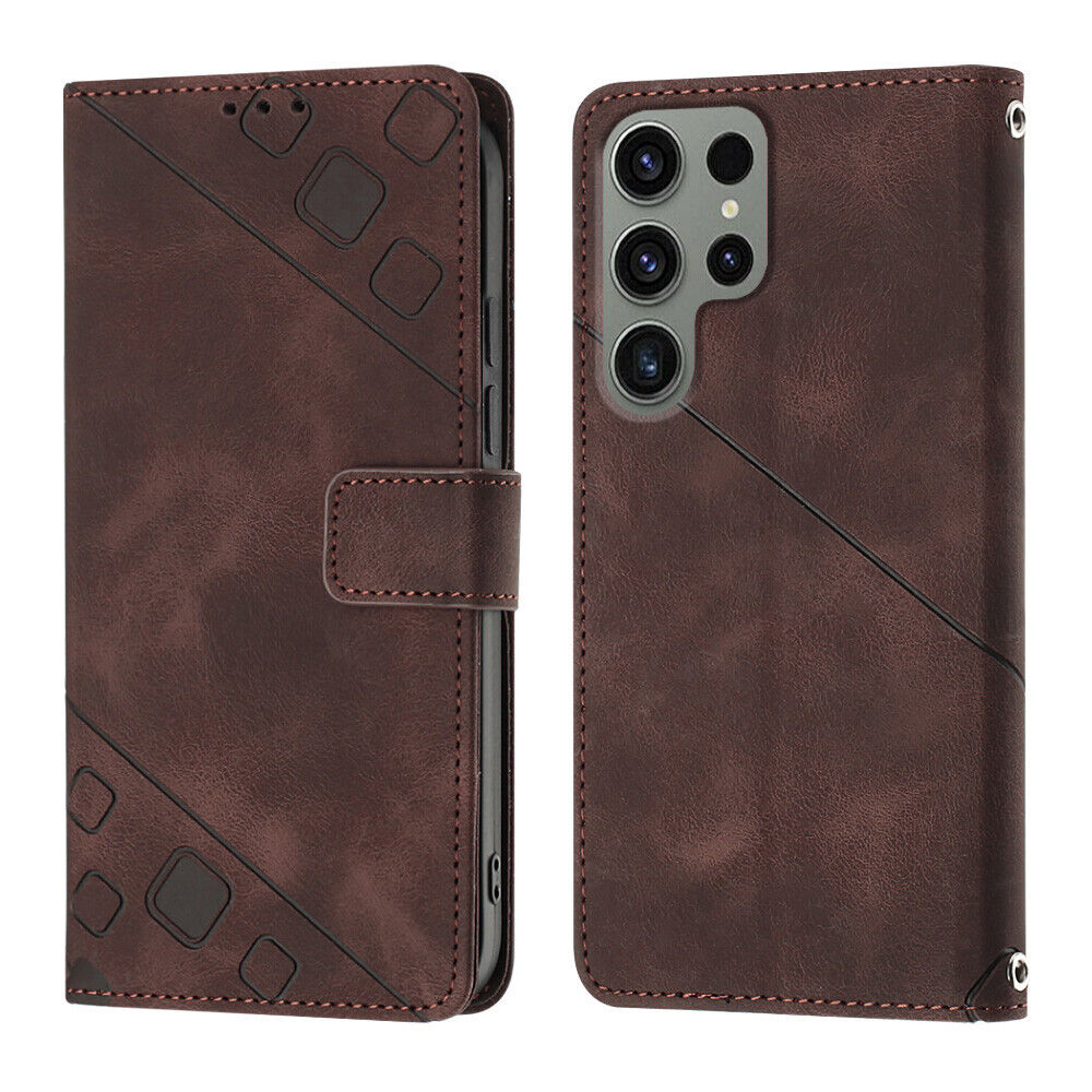 For Samsung A12A13 A14 A22 A23A32A33 A34 A52 A53 A54A72A73 Leather Wallet Case - Picture 27 of 30