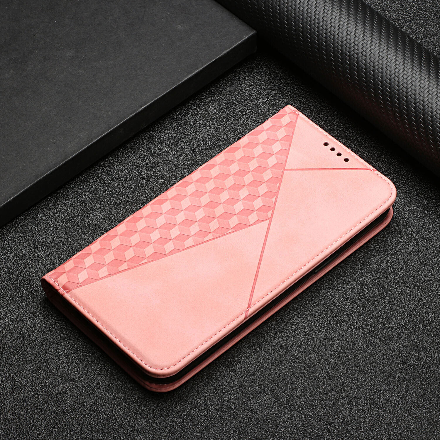 For iPhone 13 14 15 Pro Max 12 XR SE2 Magnetic Leather Wallet Case Flip Cover