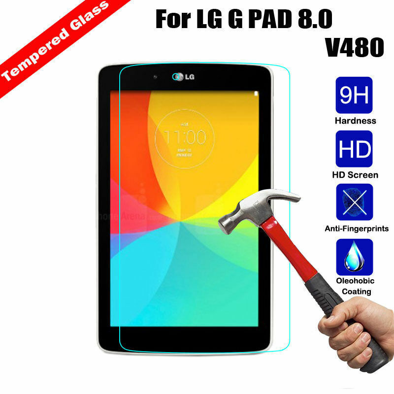 2Pcs For LG LG G Pad 5 IV 4 3 Tempered Glass Guard Cover Screen Protector Film - Picture 19 of 24