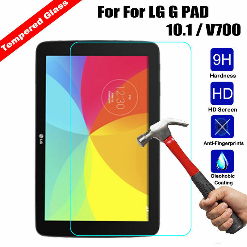 2Pcs For LG LG G Pad 5 IV 4 3 Tempered Glass Guard Cover Screen Protector Film - Picture 21 of 24