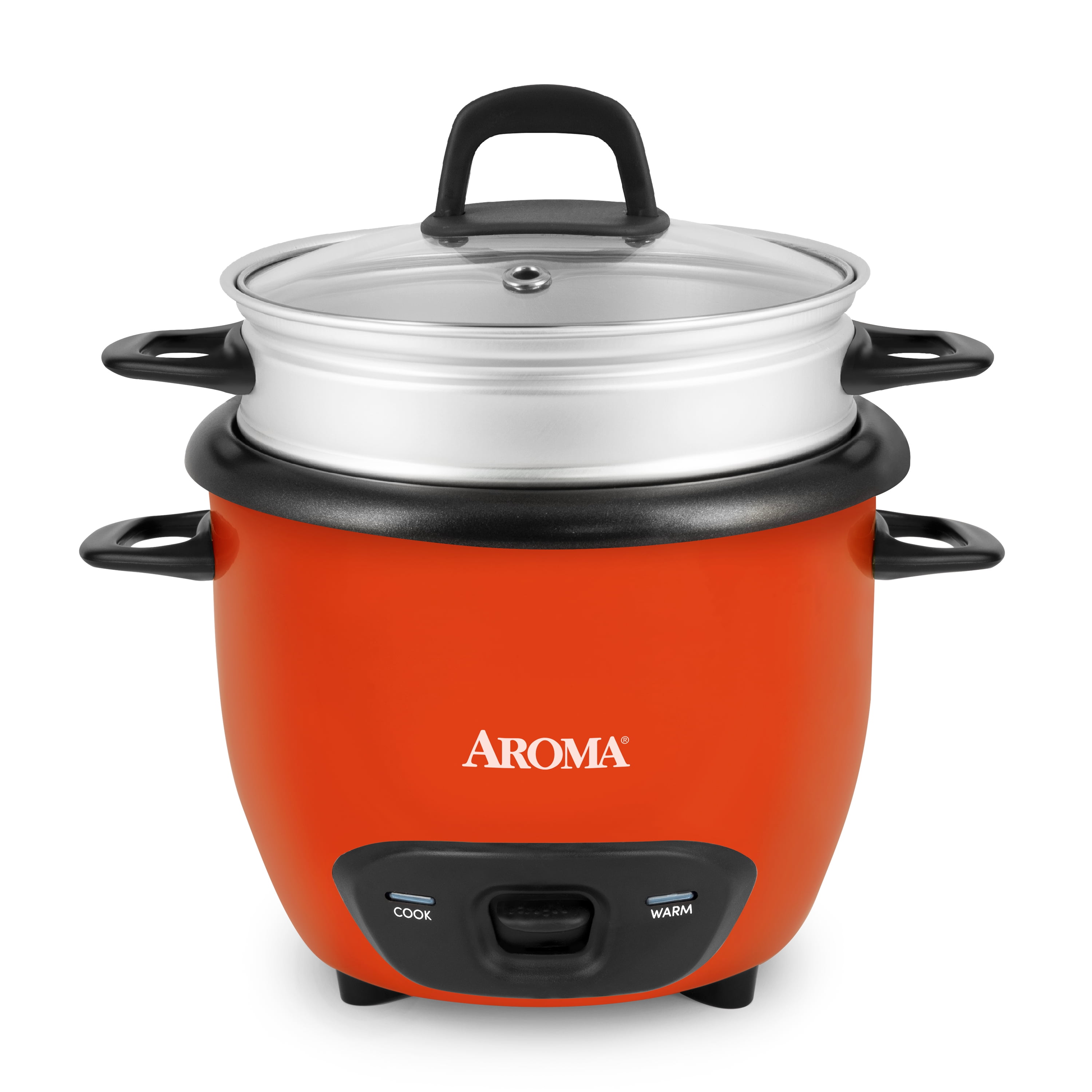 AROMA® 6-Cup (Cooked) / 1.5Qt. Rice & Grain Cooker, Blue, New, ARC-743-1NGBL