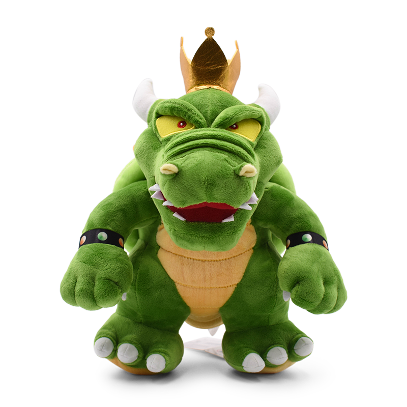 Super Mario Bros Plush Toys Soft Fury BowserStuffed Doll Birthday Xmas Kid Gift - Picture 12 of 21