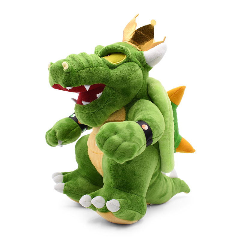 Super Mario Bros Plush Toys Soft Fury BowserStuffed Doll Birthday Xmas Kid Gift - Picture 13 of 21