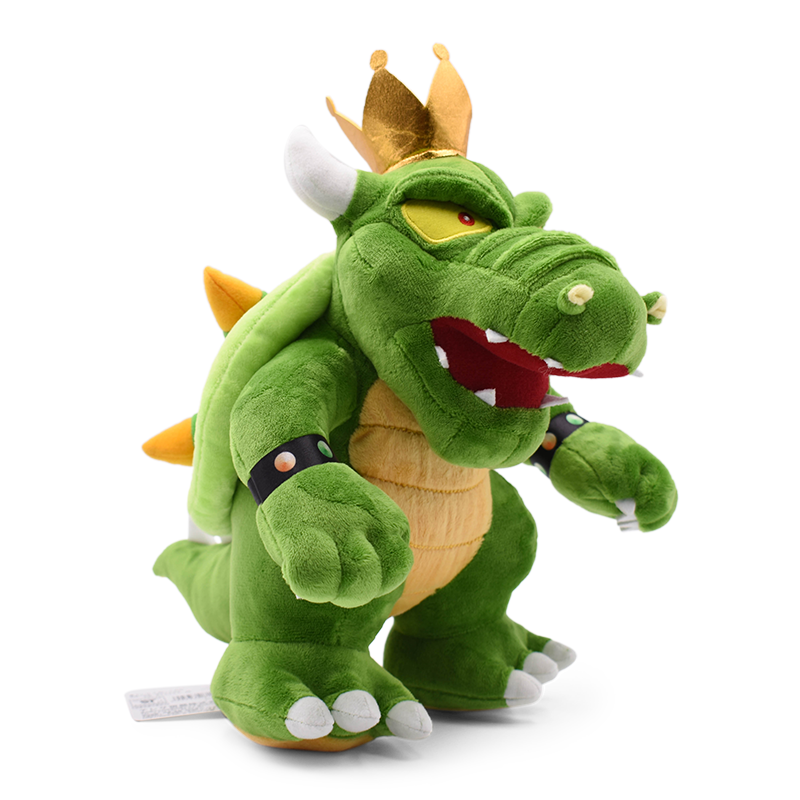 Super Mario Bros Plush Toys Soft Fury BowserStuffed Doll Birthday Xmas Kid Gift - Picture 14 of 21