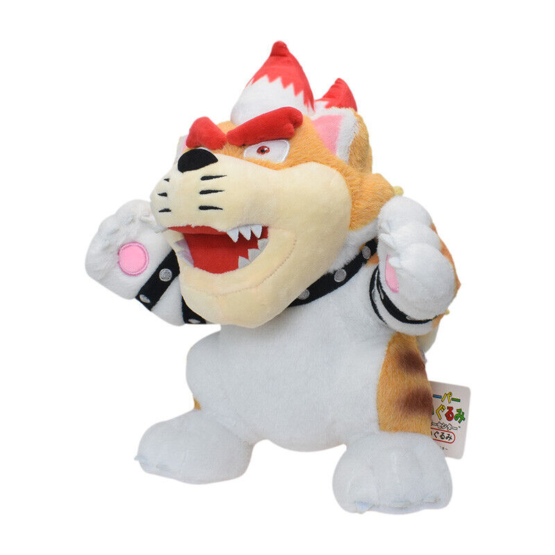 Super Mario Bros Plush Toys Soft Fury BowserStuffed Doll Birthday Xmas Kid Gift - Picture 16 of 21