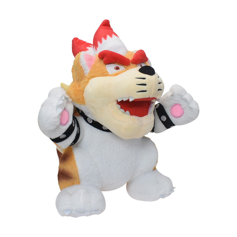 Super Mario Bros Plush Toys Soft Fury BowserStuffed Doll Birthday Xmas Kid Gift - Picture 17 of 21