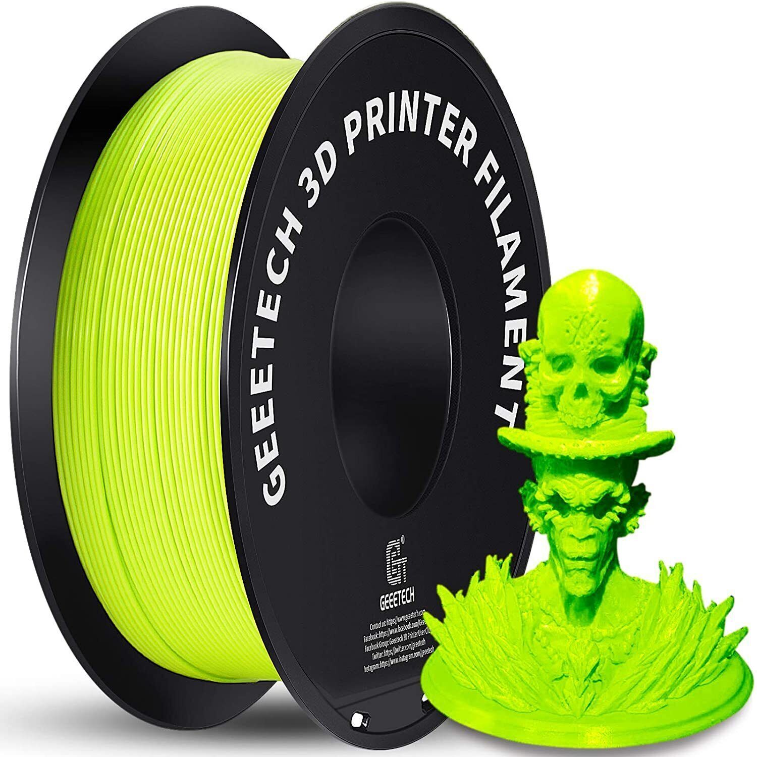 GEEETECH 1.75mm 1kg TPU ABS+ PETG Regular/Silk/Matte/Luminous/Wood PLA Filament - Picture 72 of 147