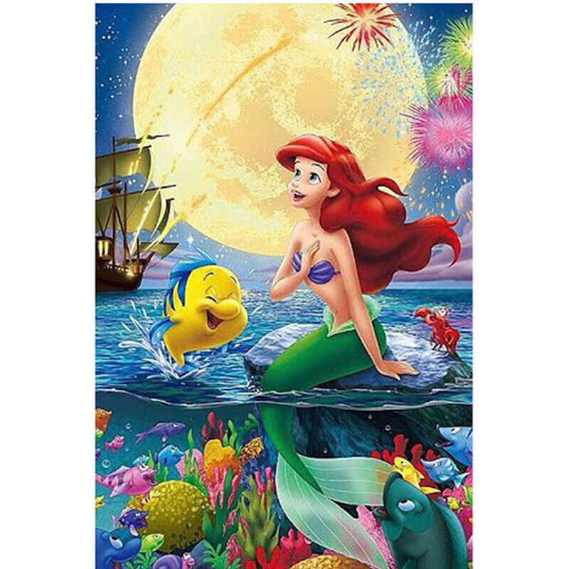 5D Full Drill Cartoon Diamond Painting Cross Arts Craft Mural Stitch Decor Kits - Picture 20 of 25
