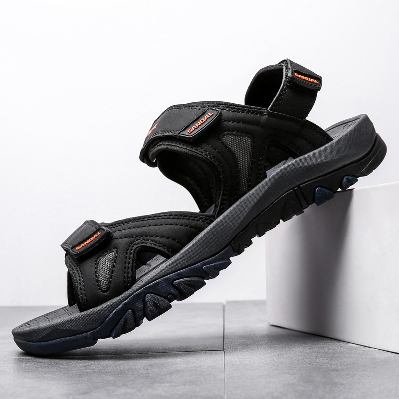 Mens Summer Sandals Wide Fit Walking Hiking Trekking Sports Sandals Beach Shoes - Picture 17 of 19