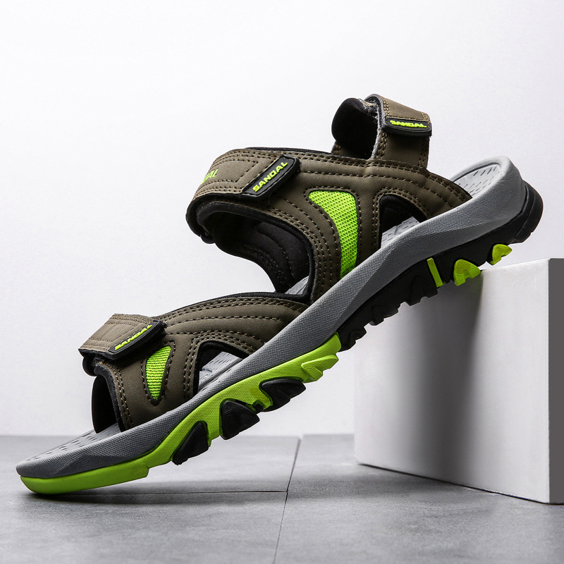 Mens Summer Sandals Wide Fit Walking Hiking Trekking Sports Sandals Beach Shoes - Picture 18 of 19