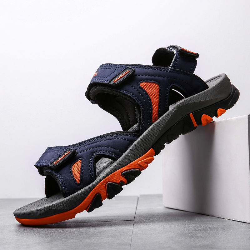 Mens Summer Sandals Wide Fit Walking Hiking Trekking Sports Sandals Beach Shoes - Picture 19 of 19