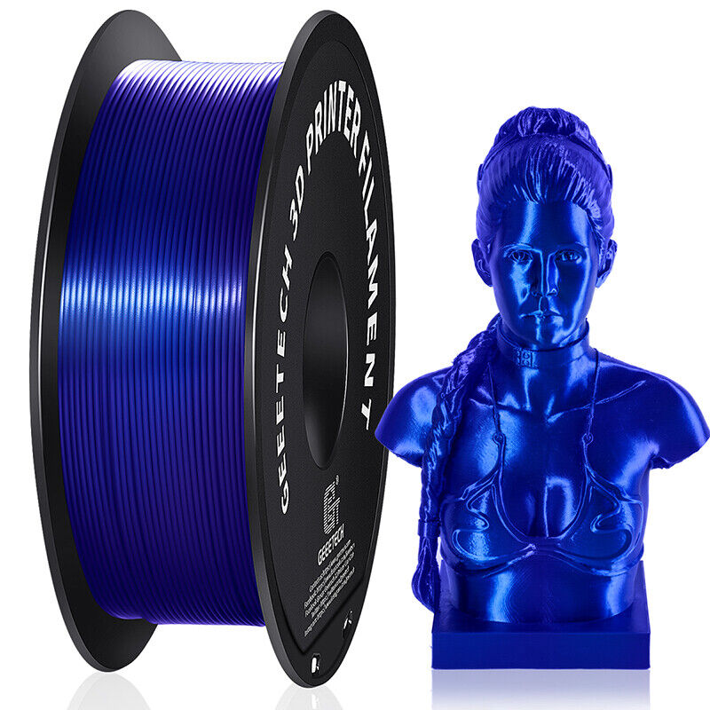 GEEETECH 3D Printer Filament Silk/Two-color/Tricolor Change PLA 1.75mm 1KG/Roll