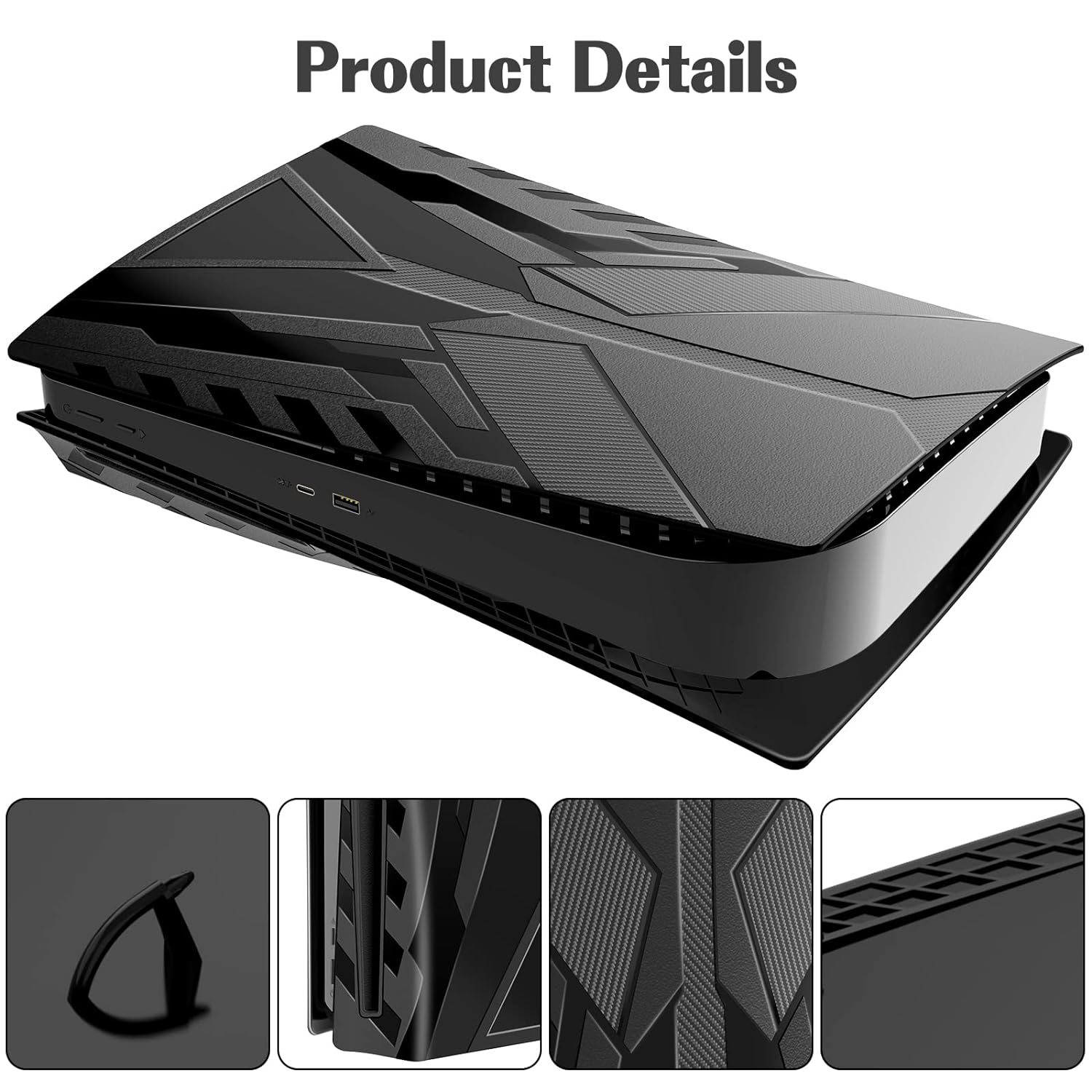 Replacement Plates for PlayStation 5 Disc Edition, Hard Cover Accessories - Picture 5 of 30
