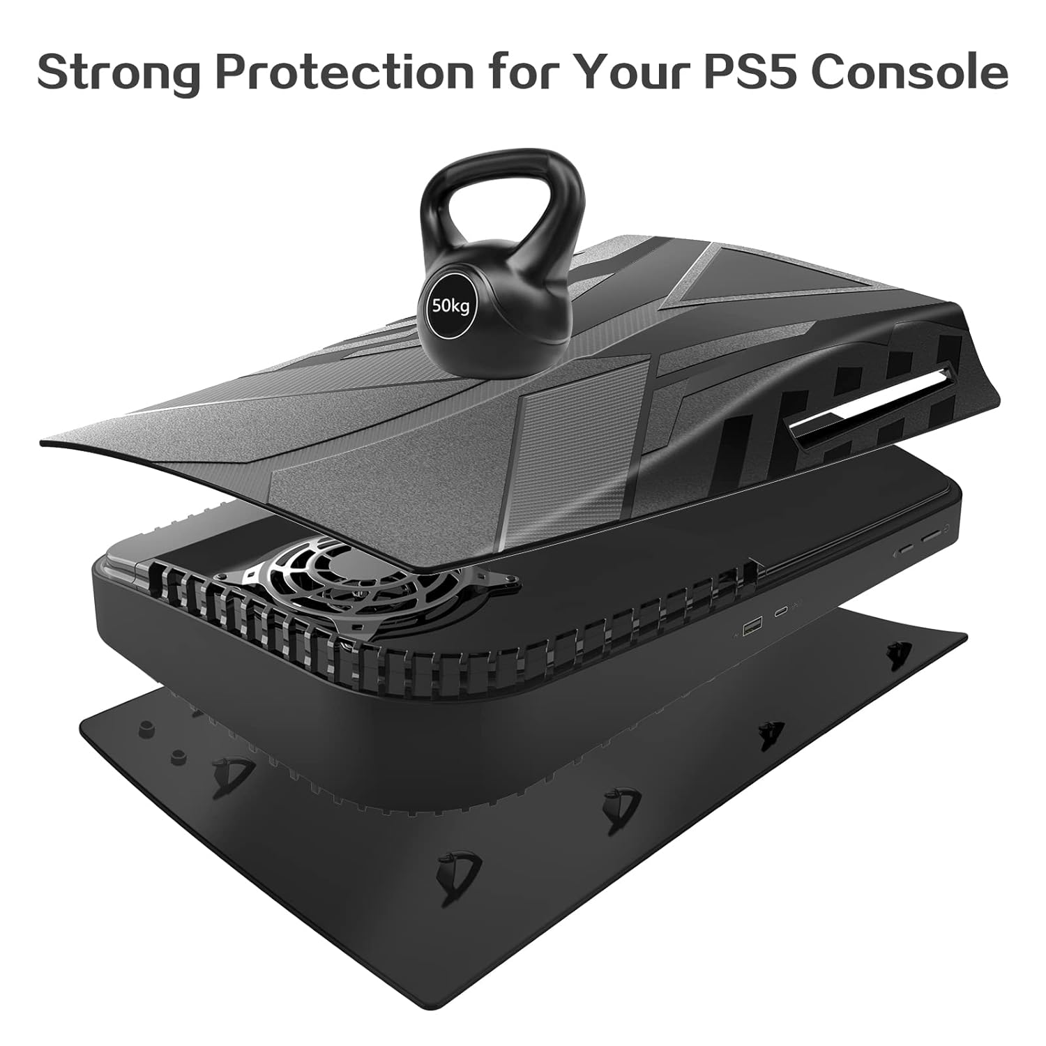 Replacement Plates for PlayStation 5 Disc Edition, Hard Cover Accessories - Picture 8 of 30
