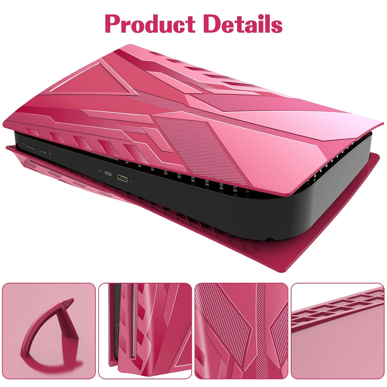 Replacement Plates for PlayStation 5 Disc Edition, Hard Cover Accessories - Picture 14 of 30