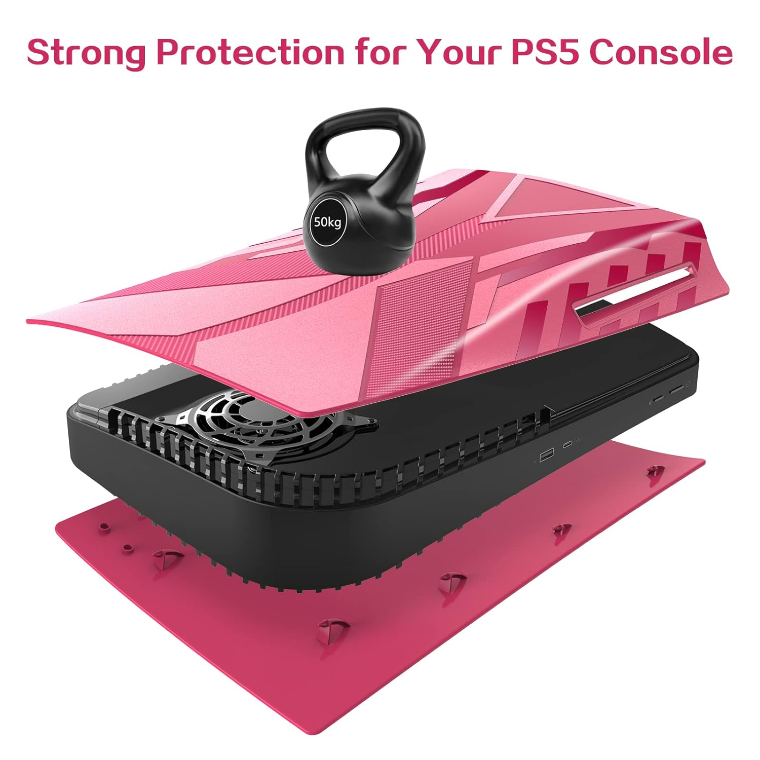 Replacement Plates for PlayStation 5 Disc Edition, Hard Cover Accessories - Picture 17 of 30