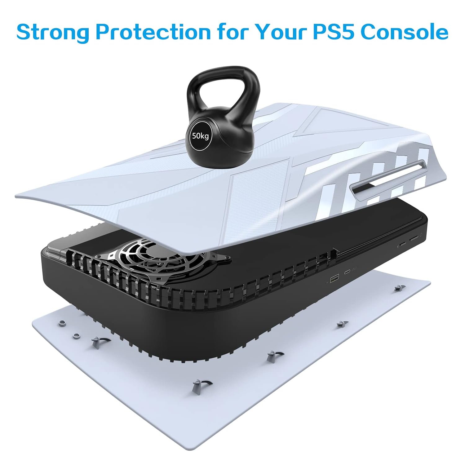 Replacement Plates for PlayStation 5 Disc Edition, Hard Cover Accessories - Picture 26 of 30