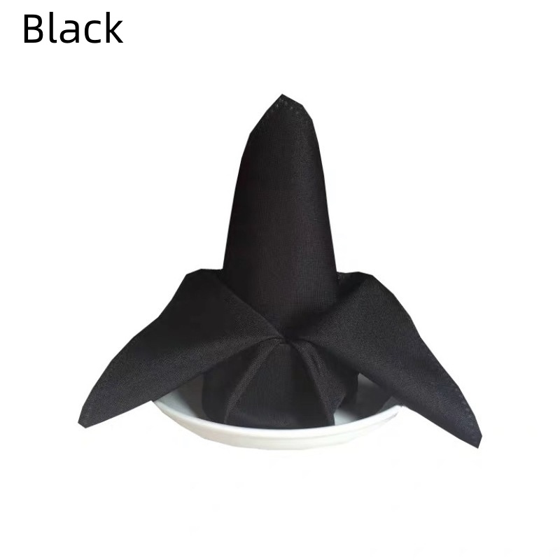 1/3/6/12PCS Polyester Plain Fabric Napkins For Wedding Table Dinner 48x48cm - Picture 37 of 41