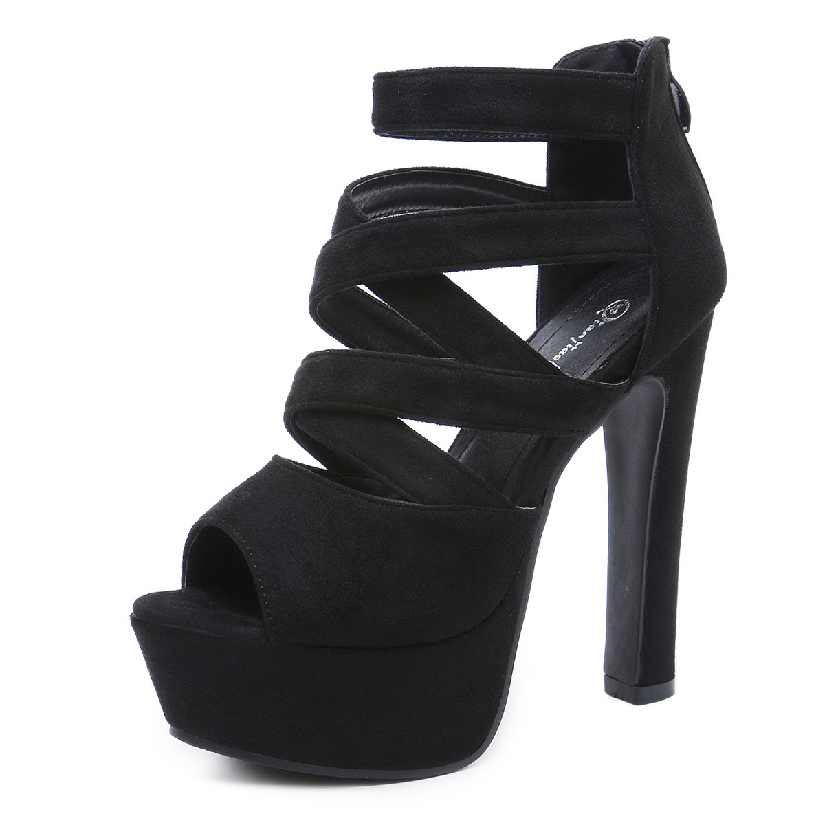 Women’s High Heel Shoes 14Cm Ultra High Heels Summer Sandals Walk Show Shoes