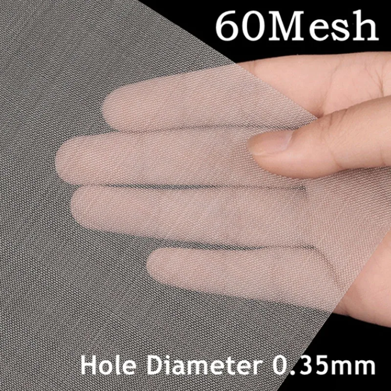 4-400Mesh 30x30cm Stainless steel Mesh filter mesh metal front repair fixed mesh - Picture 24 of 33
