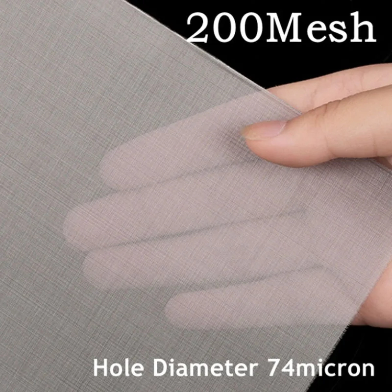 4-400Mesh 30x30cm Stainless steel Mesh filter mesh metal front repair fixed mesh - Picture 25 of 33