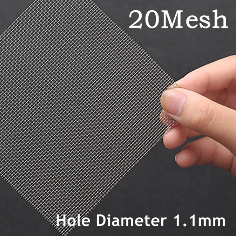 4-400Mesh 30x30cm Stainless steel Mesh filter mesh metal front repair fixed mesh - Picture 30 of 33