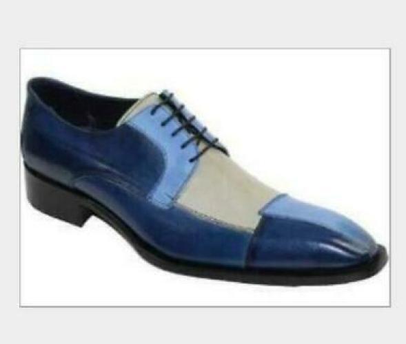 Para Hombres Multicolor Con Cordones Oxford Vestido Formal Informal Fiesta Moda Zapatos Talla Grande - Imagen 24 de 25