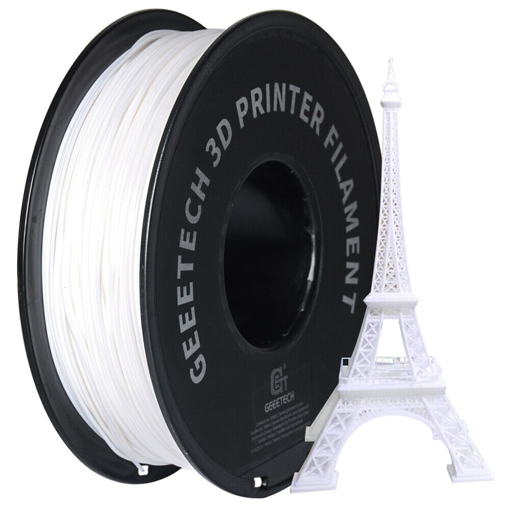 GEEETECH 3D Printer Filament PLA 1kg/Roll 1.75mm Consumables Regular Black+White