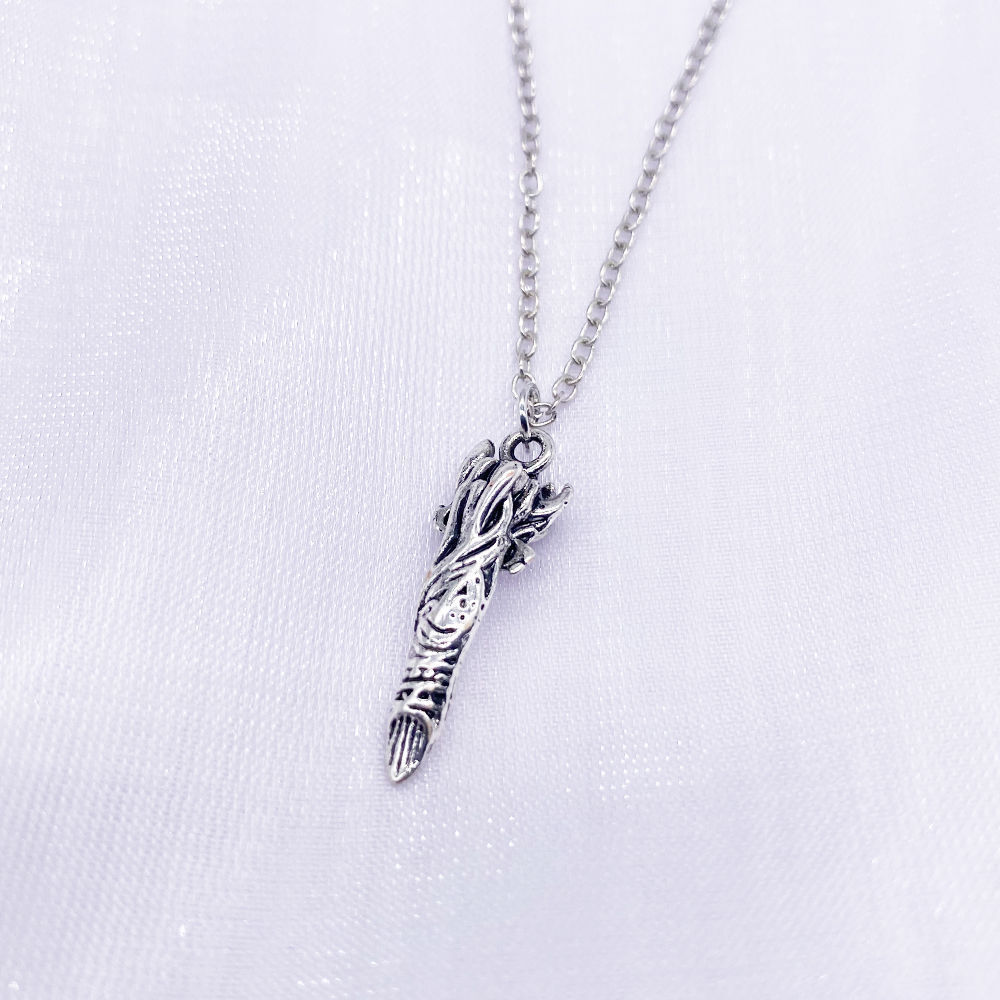 Ryomen Sukuna Cosplay Jewelry Set - JJK Anime Necklace & Ring For Cosplay, Parties, Gifts (Metal, Nickel-Free)