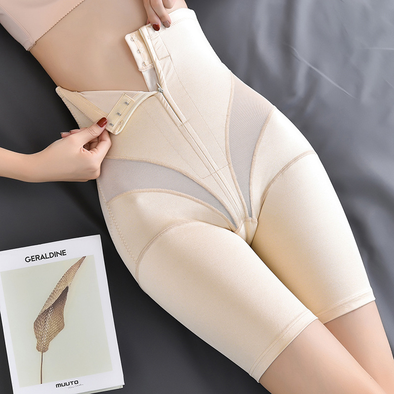 High Waist Tight Belly Pants Women Postpartum Body Shaping Hip Lifting Panties - Picture 14 of 14