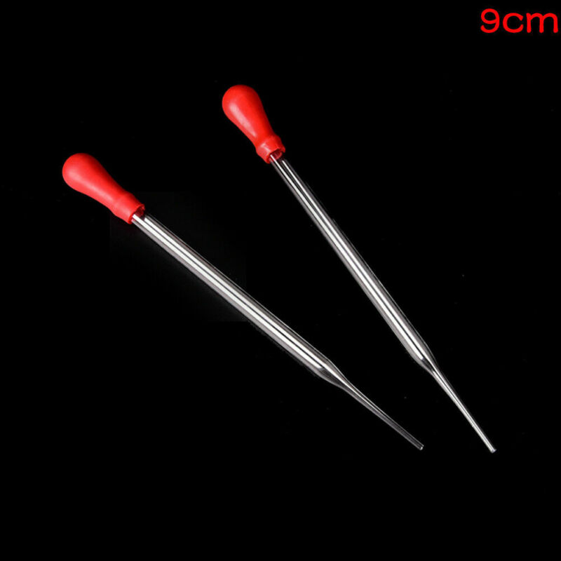 Set of 5 Laboratory Glass Pipettes with Red Rubber Caps 9-20cm - Picture 14 of 20