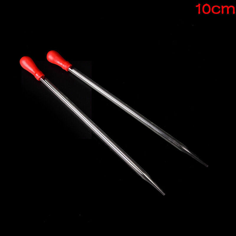 Set of 5 Laboratory Glass Pipettes with Red Rubber Caps 9-20cm - Picture 15 of 20