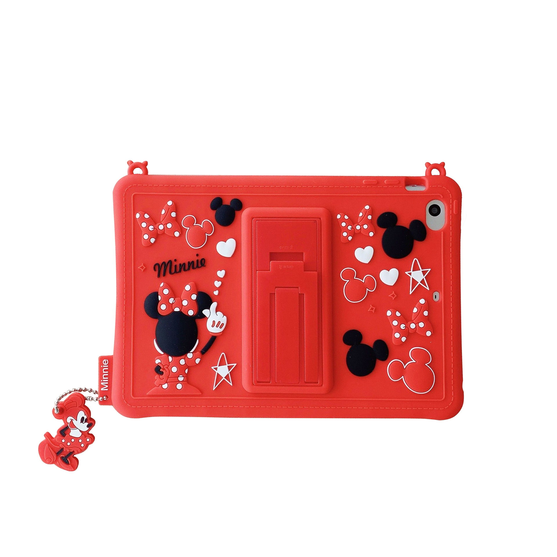 For Apple iPad Mickey Mouse Kids Silicone Kickstand Stand Case Shockproof Cover - Picture 11 of 12