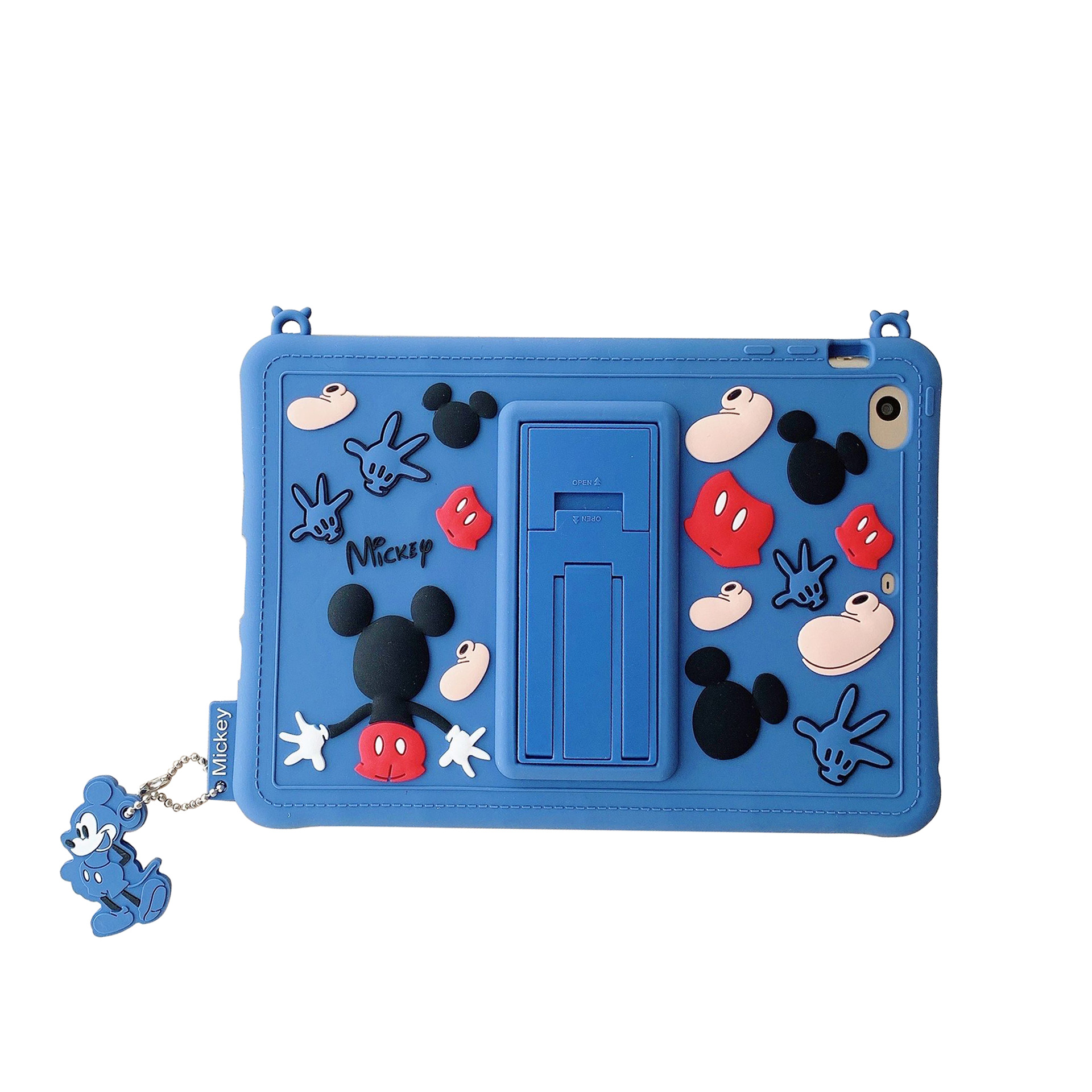 For Apple iPad Mickey Mouse Kids Silicone Kickstand Stand Case Shockproof Cover - Picture 12 of 12
