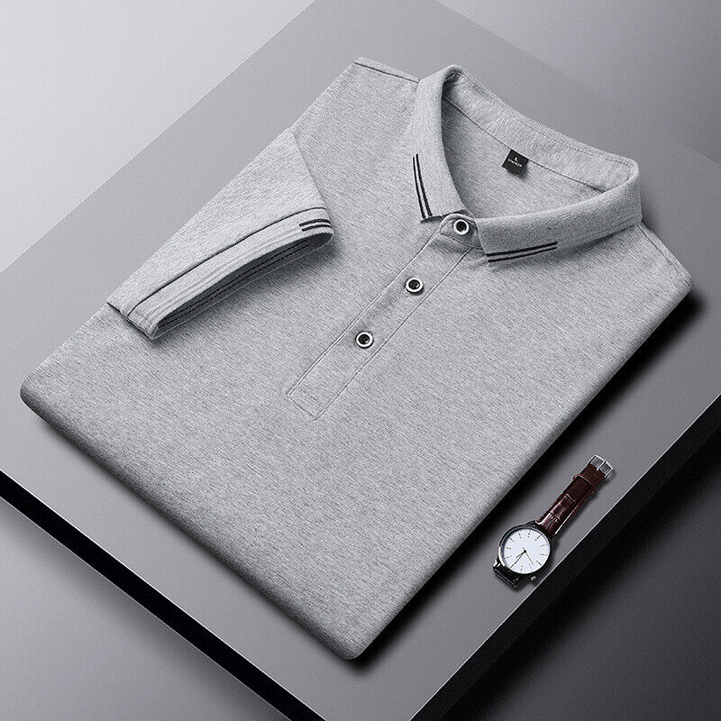 Hot Selling Herren POLOSHIRT Sommer kurzärmelig Revers atmungsaktiv T-Shirt - Bild 19 von 21
