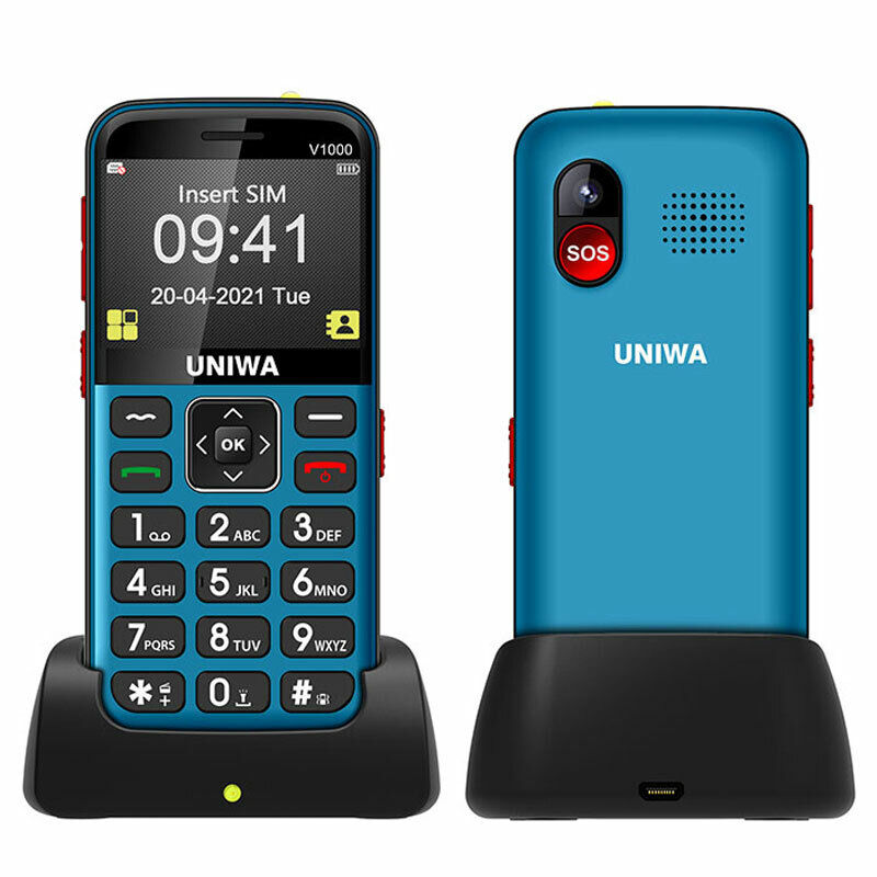 Unlocked UNWIA 4G LTE Mobile Cell Phone Big Button SOS Keyboard For Elderly - 第 21/21 張圖片